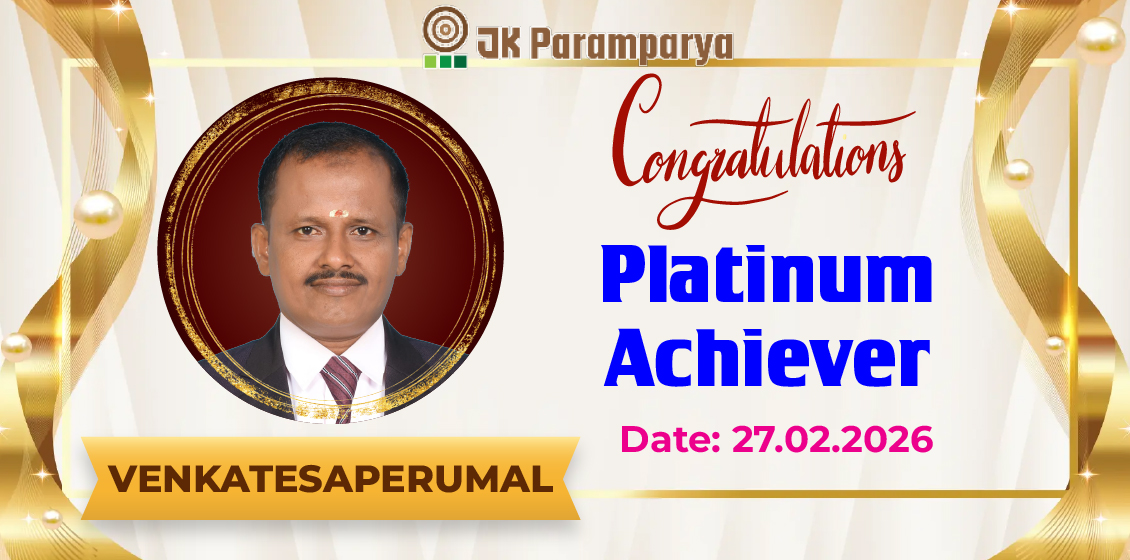 Platinum Achiever Venkatesaperumal