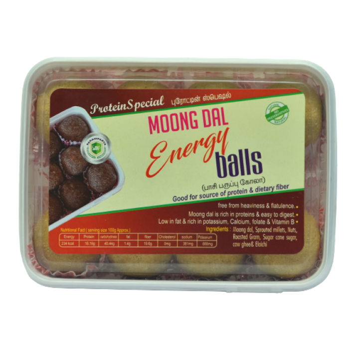 Moong Dal Ghee Energy Balls 240gm